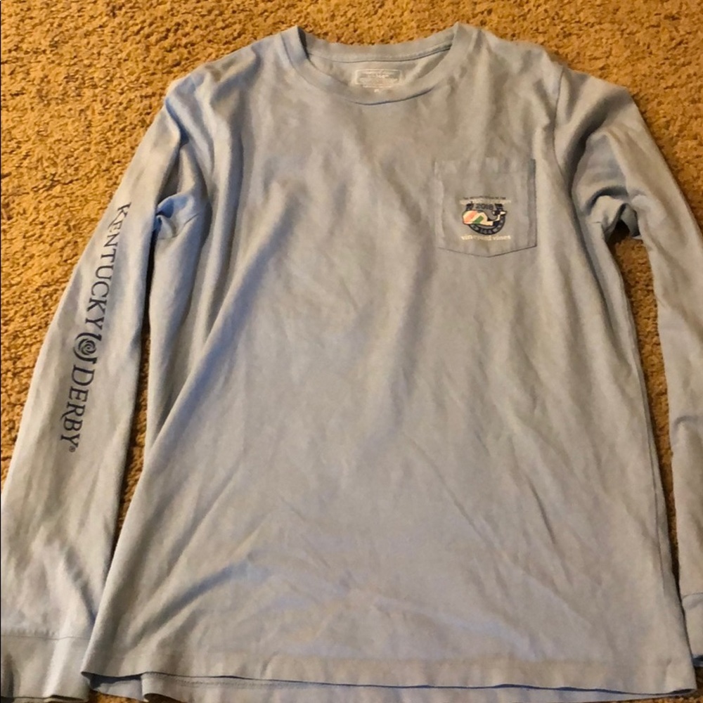 Kentucky Derby Vineyard Vines long sleeve XL 18